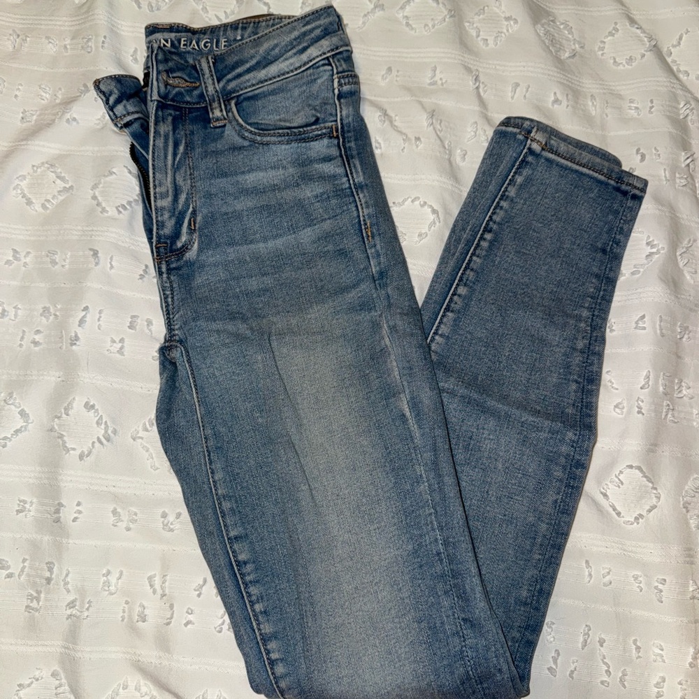 American Eagle Outfitters Blue Skinny Jeans
